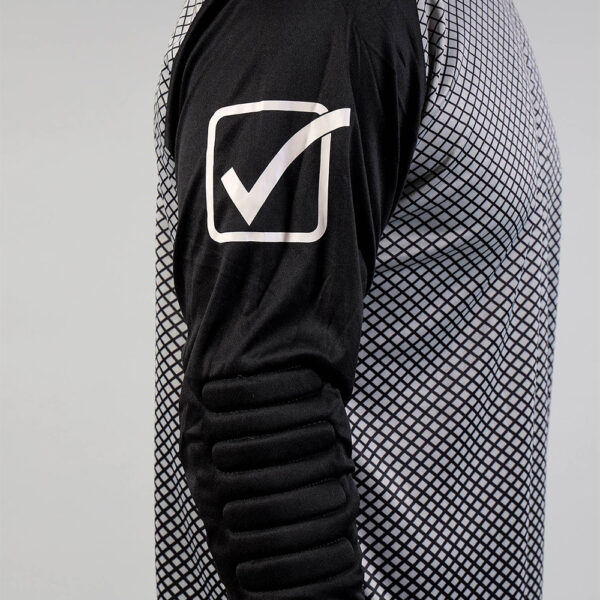 Set echipament portar fotbal Givova Manchester, Gri / Negru - imagine 3