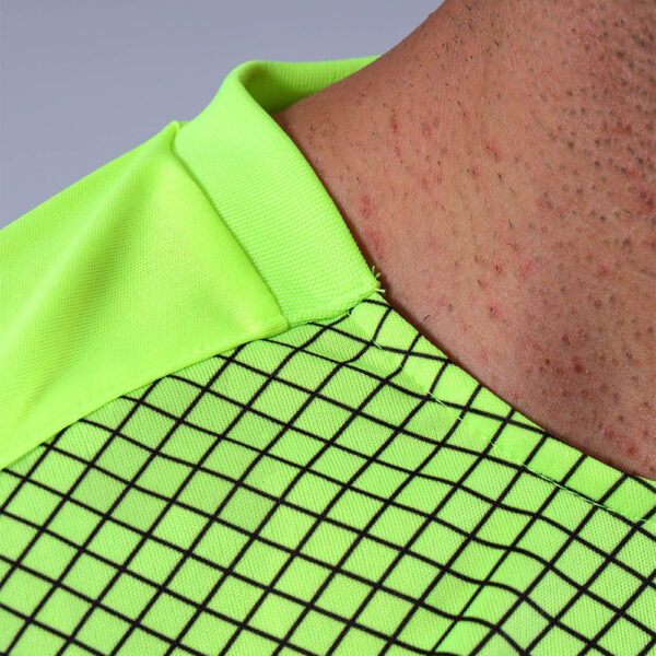 Set echipament portar fotbal Givova Manchester, Galben Fluo / Negru - imagine 3