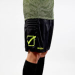 Set echipament portar fotbal Givova Manchester, Galben Fluo / Negru - imagine 4