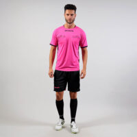 Set echipament arbitru Givova Flag, Fuxia / Negru