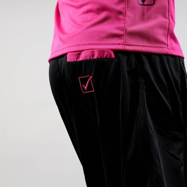 Set echipament arbitru Givova Flag, Fuxia / Negru - imagine 4