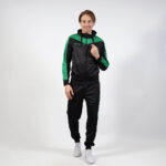 Trening Givova Roma cu gluga, Negru / Verde