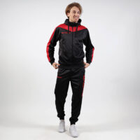 Trening Givova Roma cu gluga, Rosu / Negru