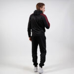 Trening Givova Roma cu gluga, Negru / Visiniu - imagine 2