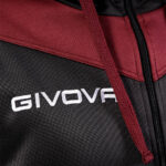 Trening Givova Roma cu gluga, Negru / Visiniu - imagine 4