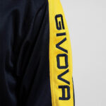 Trening Givova Roma cu gluga, Bleumarin / Galben - imagine 3