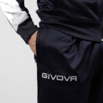 Trening Givova Roma cu gluga, Bleumarin / Alb - imagine 4