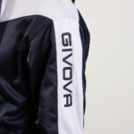 Trening Givova Roma cu gluga, Bleumarin / Alb - imagine 3