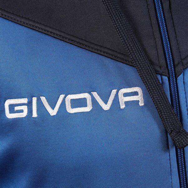 Trening Givova Roma cu gluga, Albastru Royal / Bleumarin - imagine 3