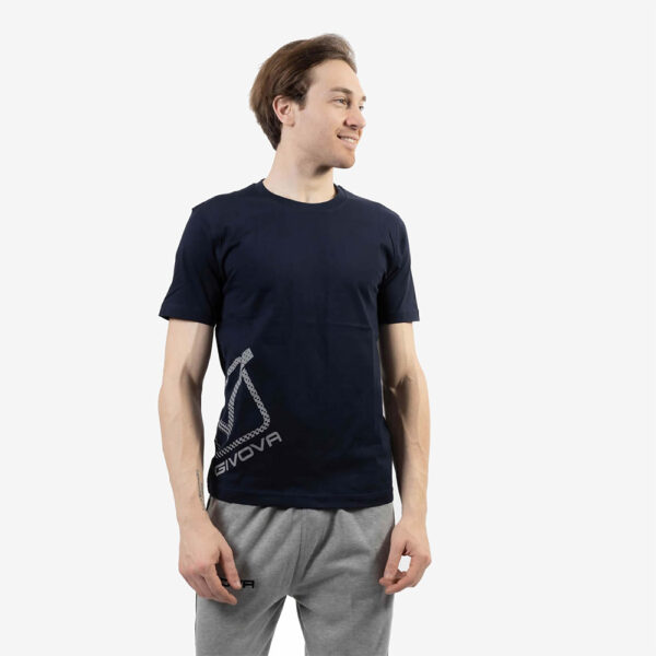 Tricou Givova Reflective, Bleumarin - imagine 1