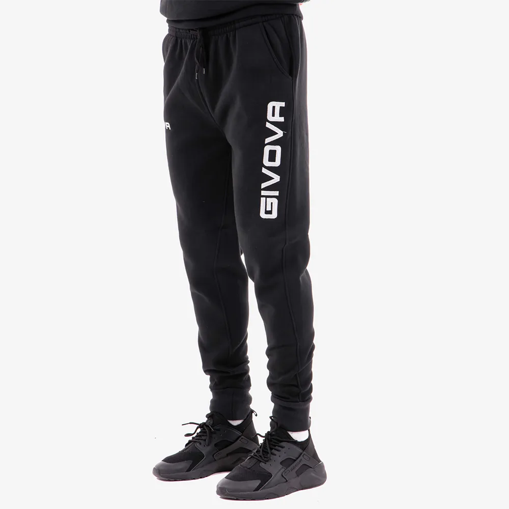 4-67 Pantaloni lungi Givova Moon, Negru - imagine 1