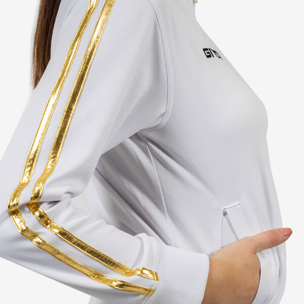 Trening dama Givova Summer, Alb / Auriu - imagine 3