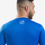 Bluza elastica Givova Corpus 3, Albastru Royal - imagine 2