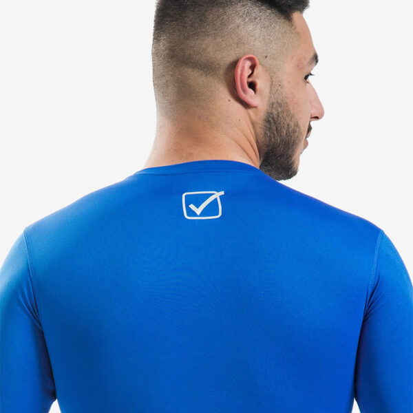 Bluza elastica Givova Corpus 3, Albastru Royal - imagine 2