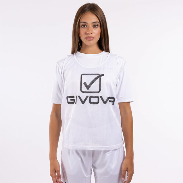 Vesta antrenament Givova New Allenamento, Alb - imagine 1