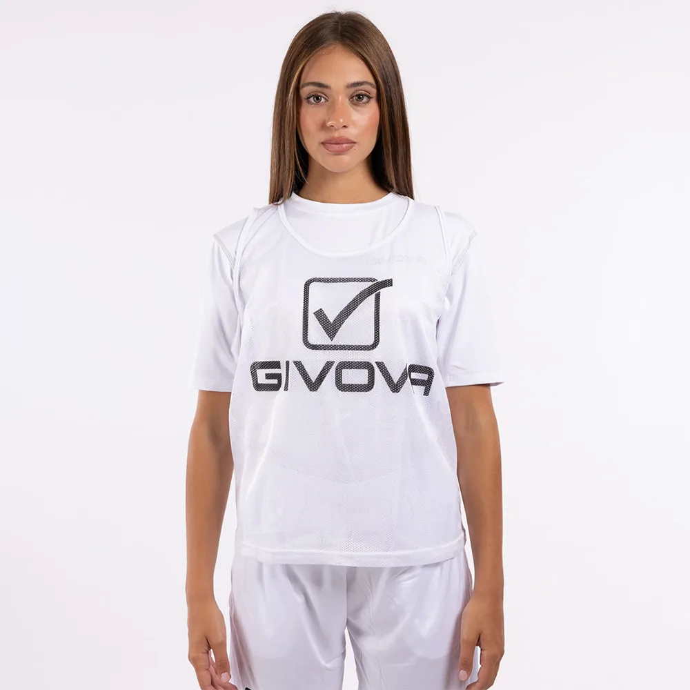 Vesta antrenament Givova New Allenamento, Alb - imagine 1