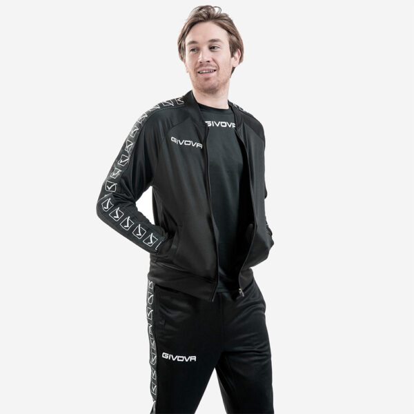 Bluza trening Givova College Band, Negru - imagine 2