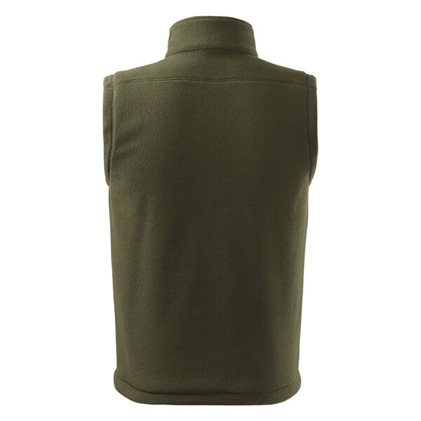 Vesta fleece Next, Verde militar - imagine 3