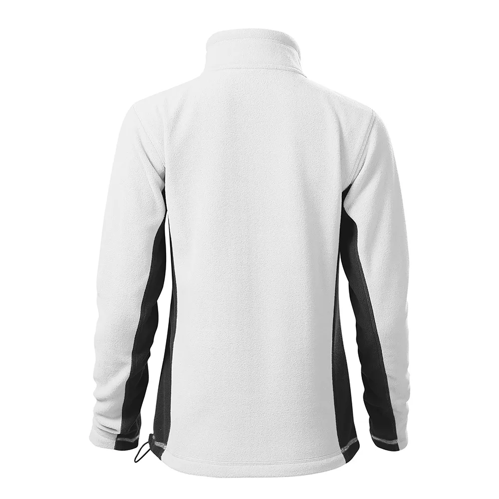 Jacheta fleece dama Frosty, Alb - imagine 3