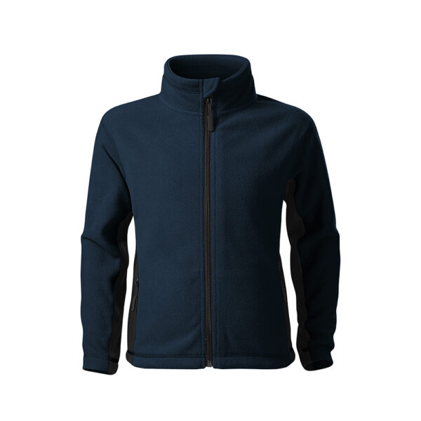 Jacheta fleece copii Frosty, Bleumarin - imagine 2