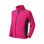 Jacheta fleece copii Frosty, Purpuriu