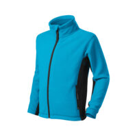 Jacheta fleece copii Frosty, Turcoaz