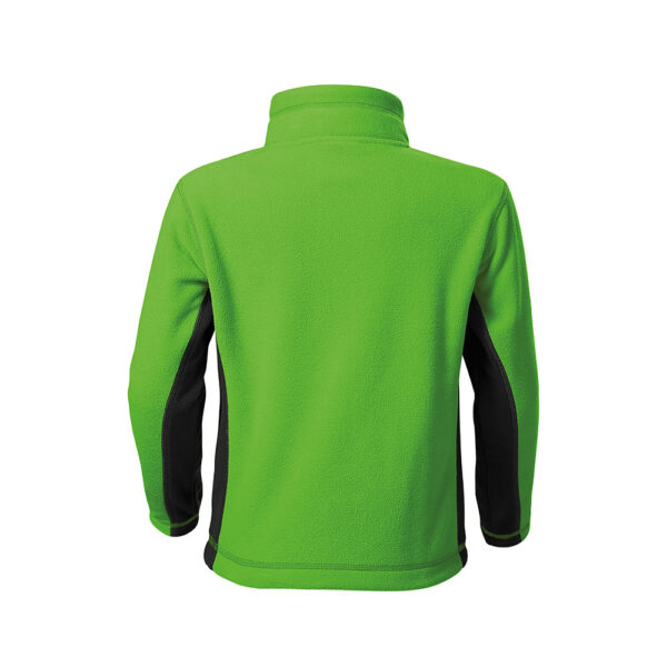 Jacheta fleece copii Frosty, Verde mar - imagine 3