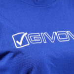 Tricou Givova Mondo, Albastru Royal / Alb - imagine 2