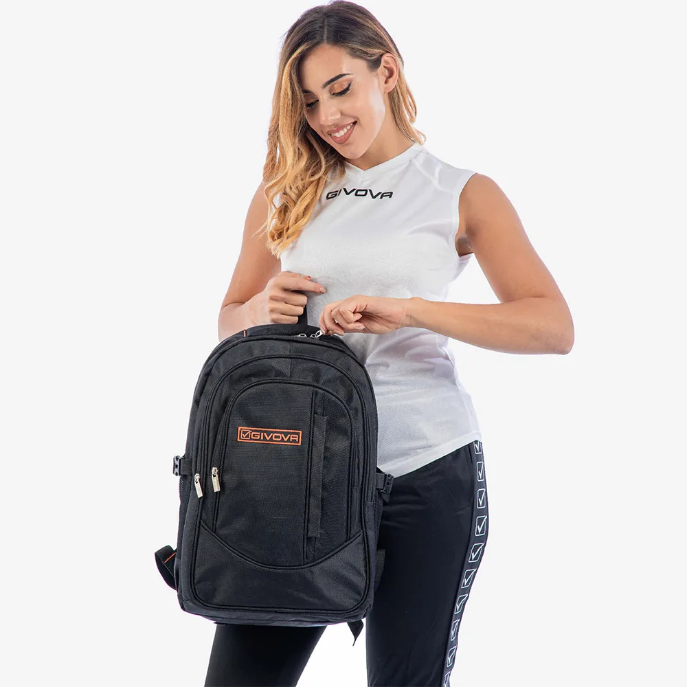 Rucsac sport Givova Mountain, Negru - imagine 1