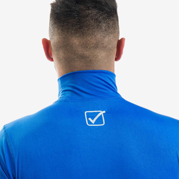 Bluza elastica Givova Corpus 3 Lupetto, Albastru Royal - imagine 3