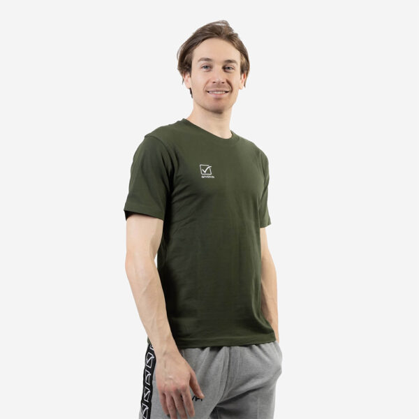 6-9 Tricou Givova Action, Verde militar - imagine 1
