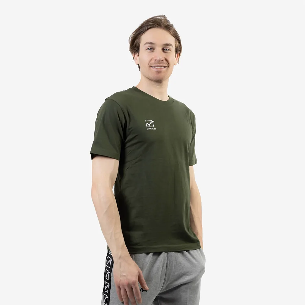 Tricou Givova Action, Verde militar - imagine 1