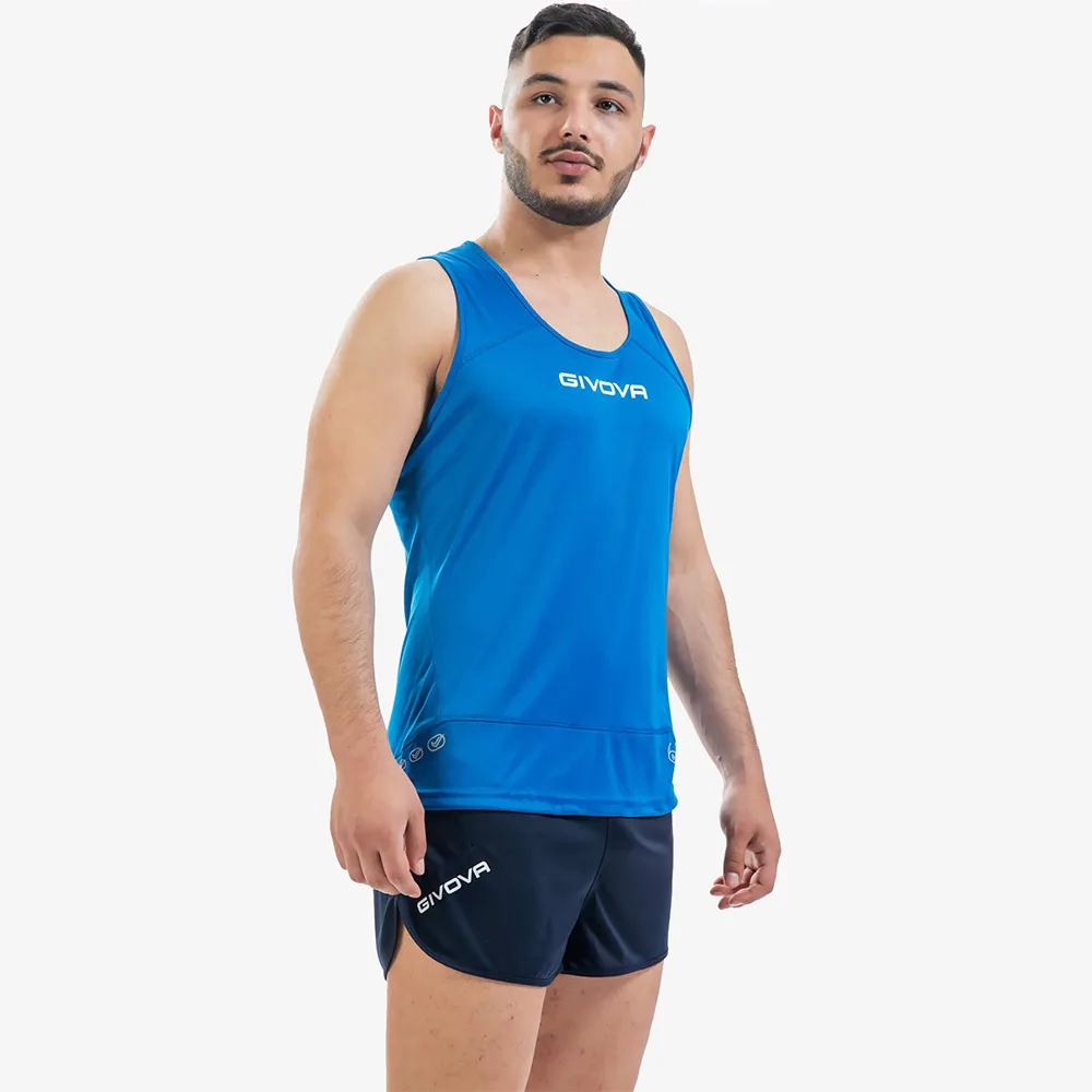 Set echipament atletism Givova New York, Albastru Royal / Bleumarin - imagine 1