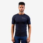 Tricou elastic Givova Corpus 2, Bleumarin