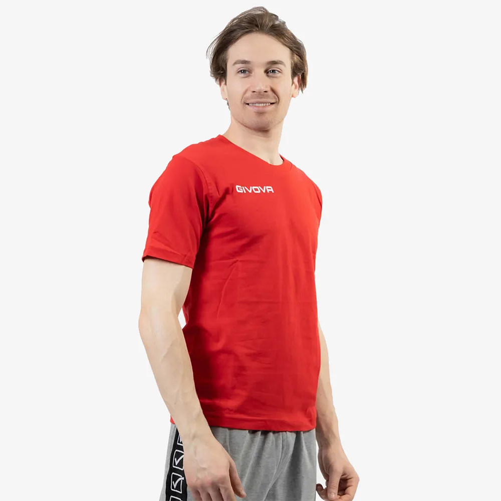 Tricou Givova Cubo, Rosu - imagine 1