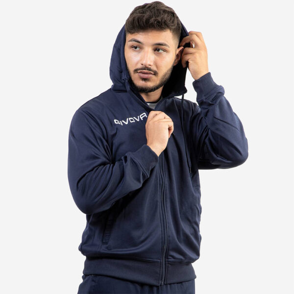 Hanorac Givova Felpa 500, Bleumarin - imagine 2