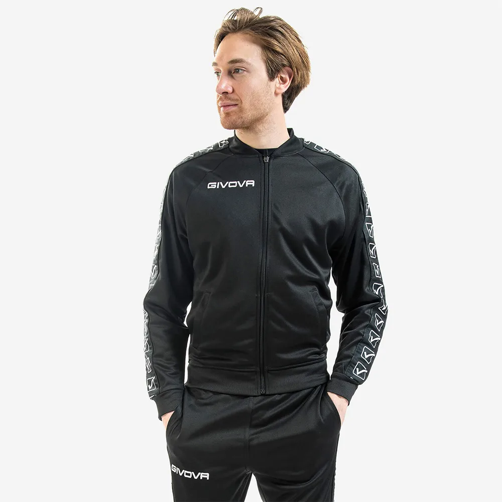 Bluza trening Givova College Band, Negru - imagine 1
