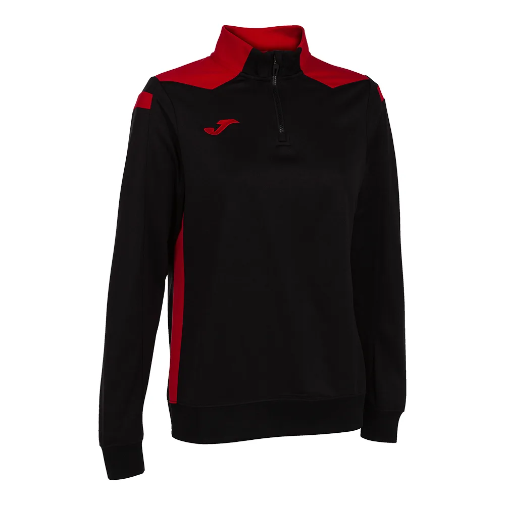 Bluza antrenament dama Joma Championship VI, Negru / Rosu - imagine 1