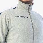 Trening Givova Revolution Felpa, Gri deschis / Bleumarin - imagine 4
