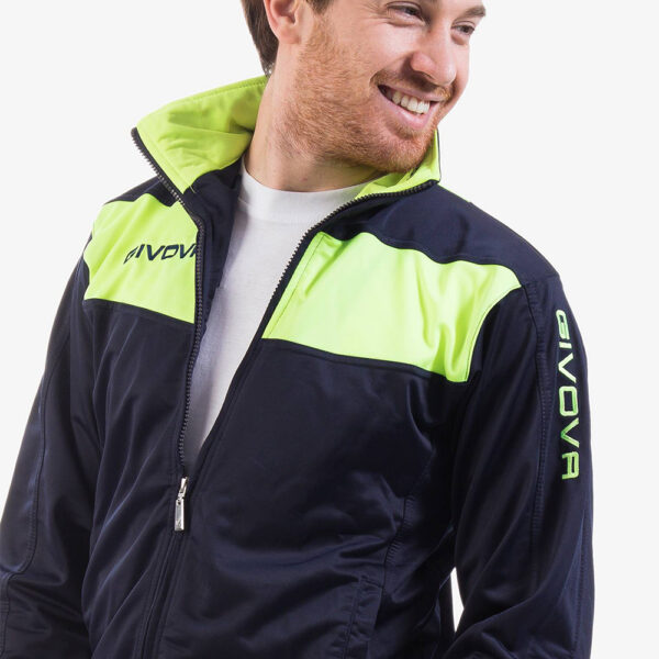 Trening Givova Visa Fluo, Bleumarin / Galben Fluo - imagine 3