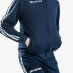 Trening Givova Scuola Terry, Bleumarin - imagine 4