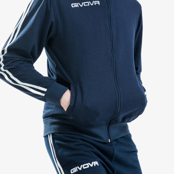 Trening Givova Scuola Terry, Bleumarin - imagine 4