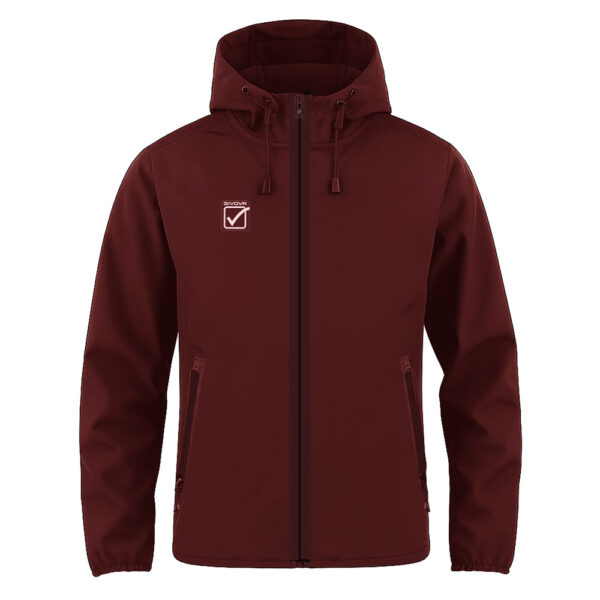 G023_0008 Geaca Givova Soft Shell, Visiniu - imagine 1