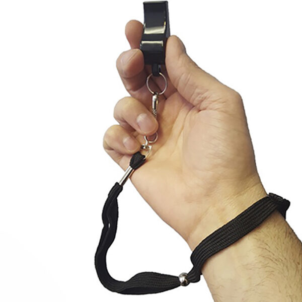 OEWBW66240 Snur flurier arbitru Ligasport, Negru - imagine 1