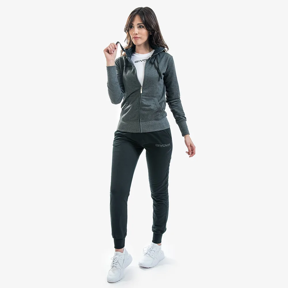 Trening dama Givova Donna, Gri / Bleumarin - imagine 1