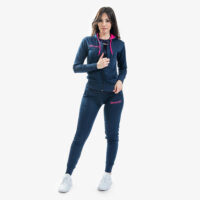 Trening dama Givova Lady, Bleumarin / Fuxia