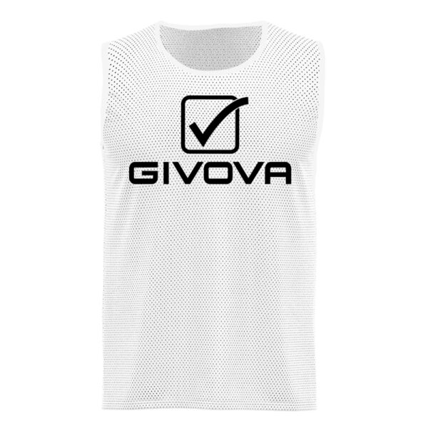 Vesta antrenament Givova New Allenamento, Alb - imagine 3