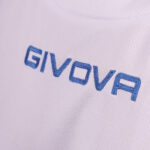Tricou sport Givova Club, Alb / Albastru Royal - imagine 3