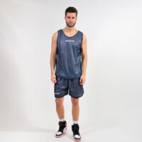 Set echipament baschet reversibil Givova Double, Bleumarin / Alb