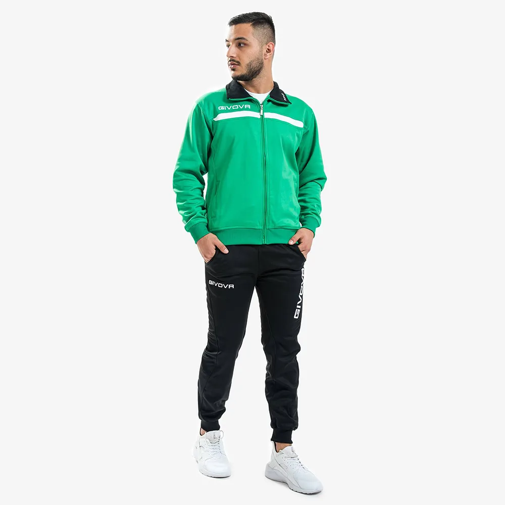 givova-one-verde-nero-2 Trening Givova One, Verde / Negru - imagine 1